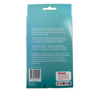 Modelling Clay 200g- 12 Colours W/Tray