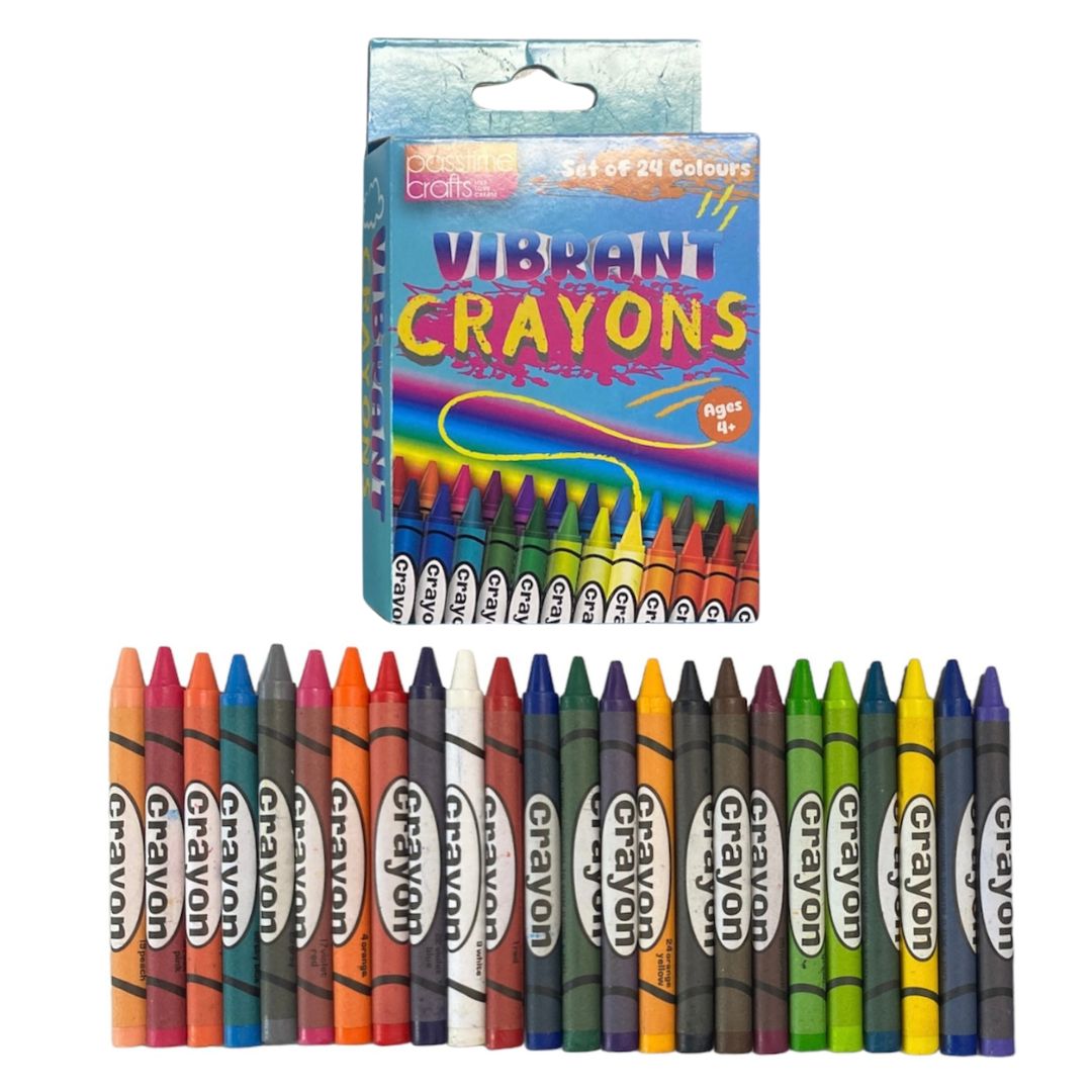 Passtime Crayons Approved by Mum Pkt 24