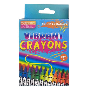 Passtime Crayons Approved by Mum Pkt 24