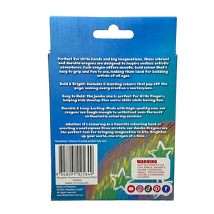 Passtime Fluorescent Crayons Pkt 8