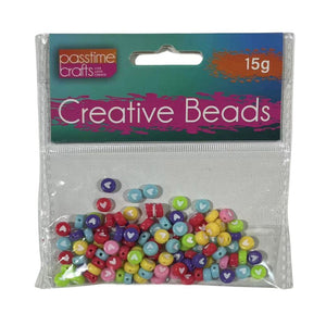 Creative Beads Range/Lovehearts 10g