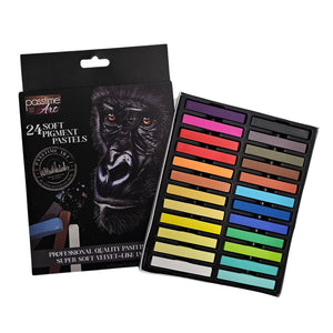 Platinum Art Soft Pigment Pastels S/24