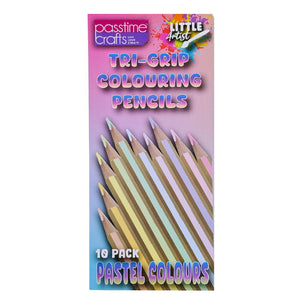 Artist Novice Tri-Pencils/Pastels Pkt 10