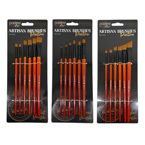 Platinum Taklon Brushes Baroque 3-Ast S/6