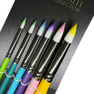 Platinum Taklon Brushes Contoure 2-Ast S/6