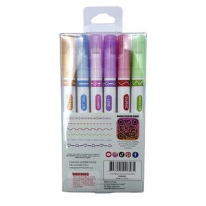 Artist Pattern Roller Ink Pens Pkt 6