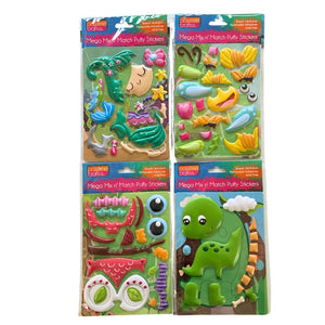 Mega Puffy Sticker MatchUp XL 4-Ast