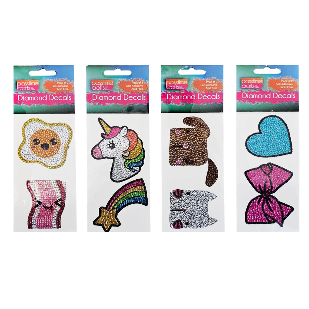 Embellish XL Holo/Gem S/Adhs S/2 4-Ast