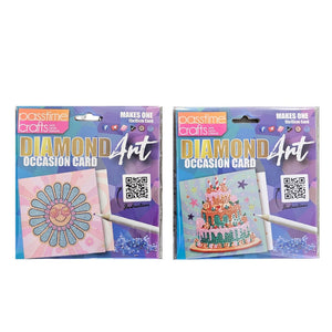 Diamond Art Occasion Card 15x15 3-Ast