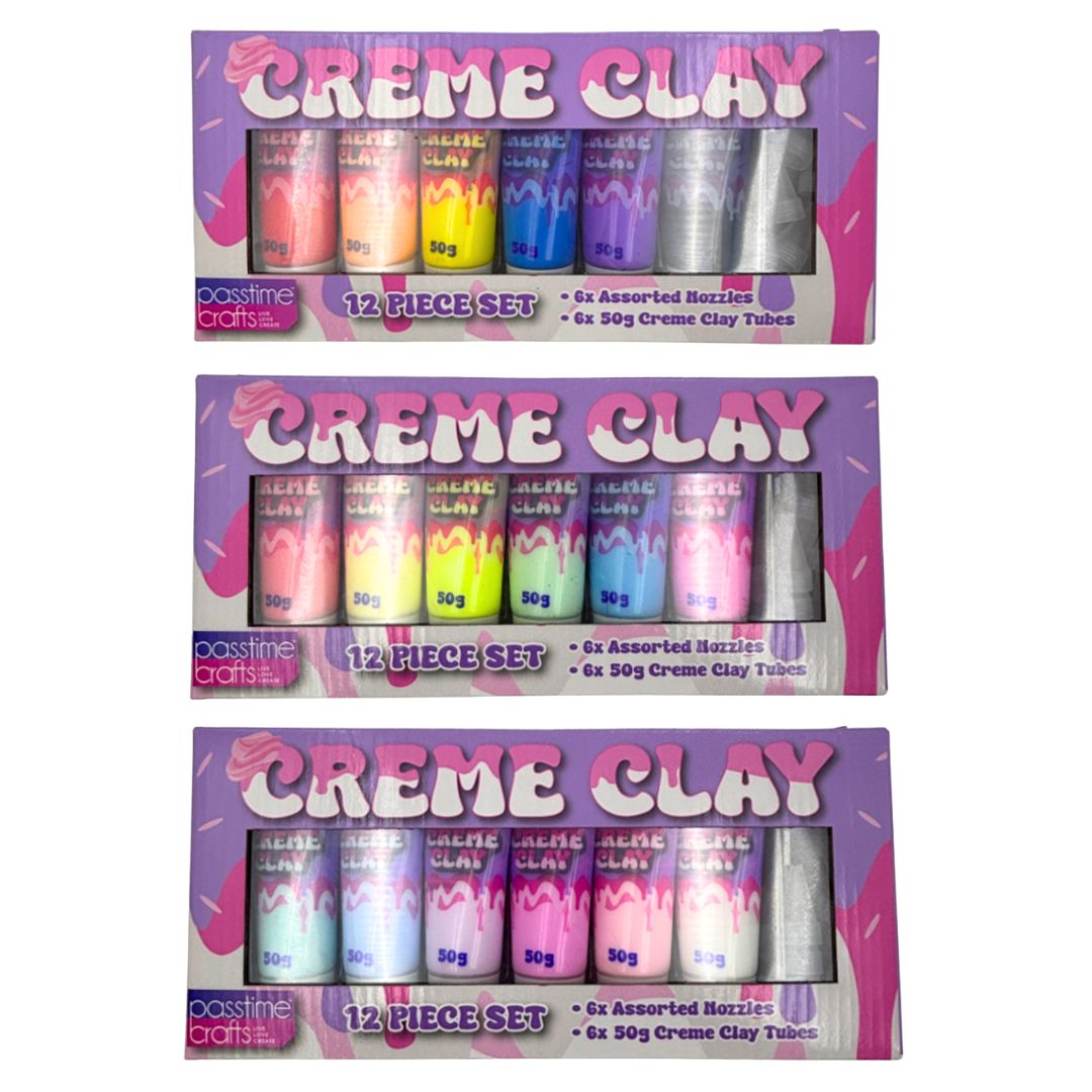 Crème Clay Kit Set of 12