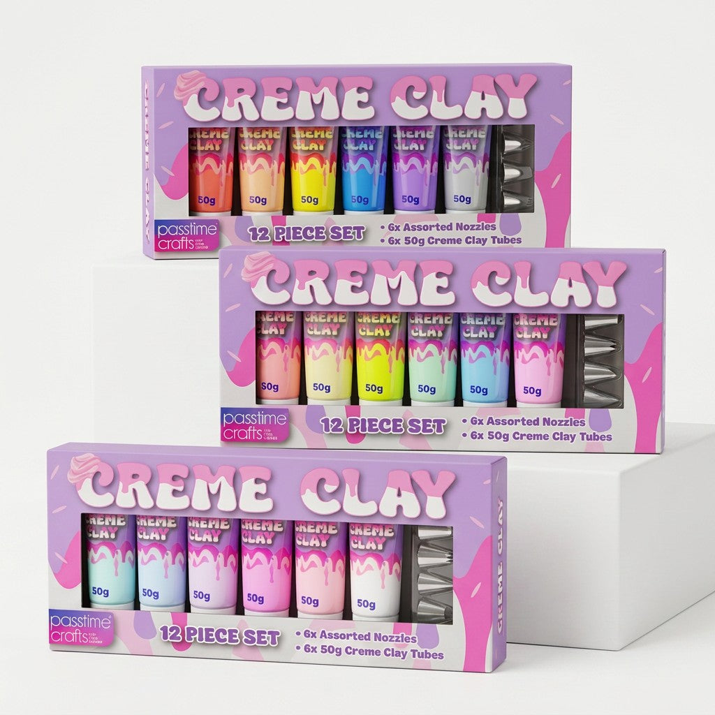 Crème Clay Kit Set of 12