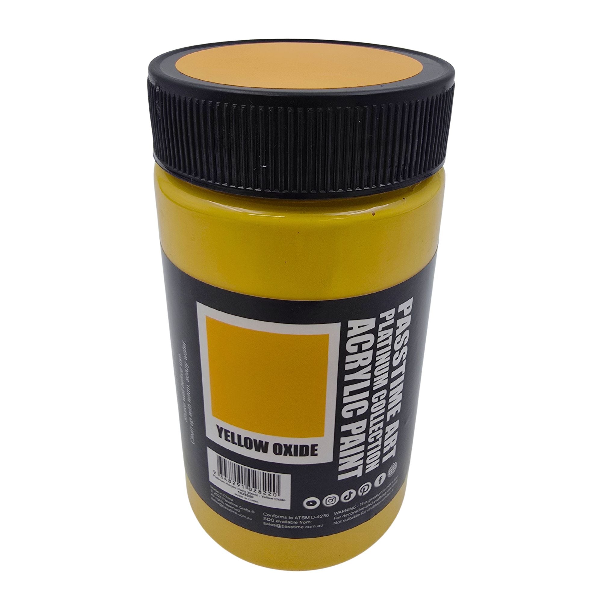 Platinum Acrylic Paint 300ml - Yellow Oxide