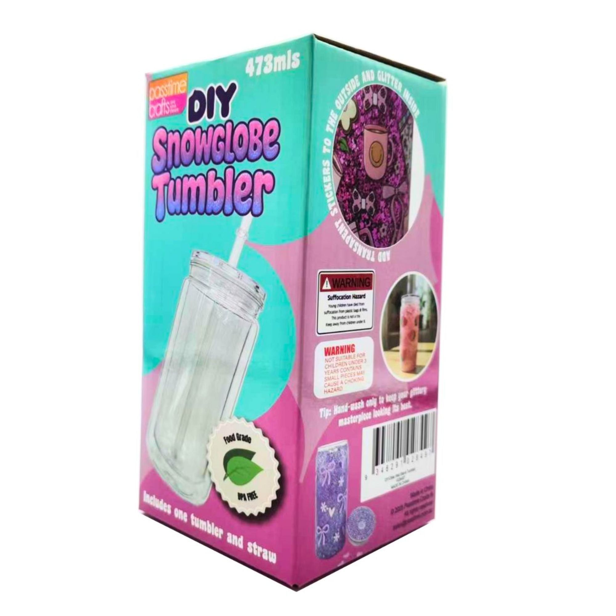 DIY Blank Snowglobe Tumbler
