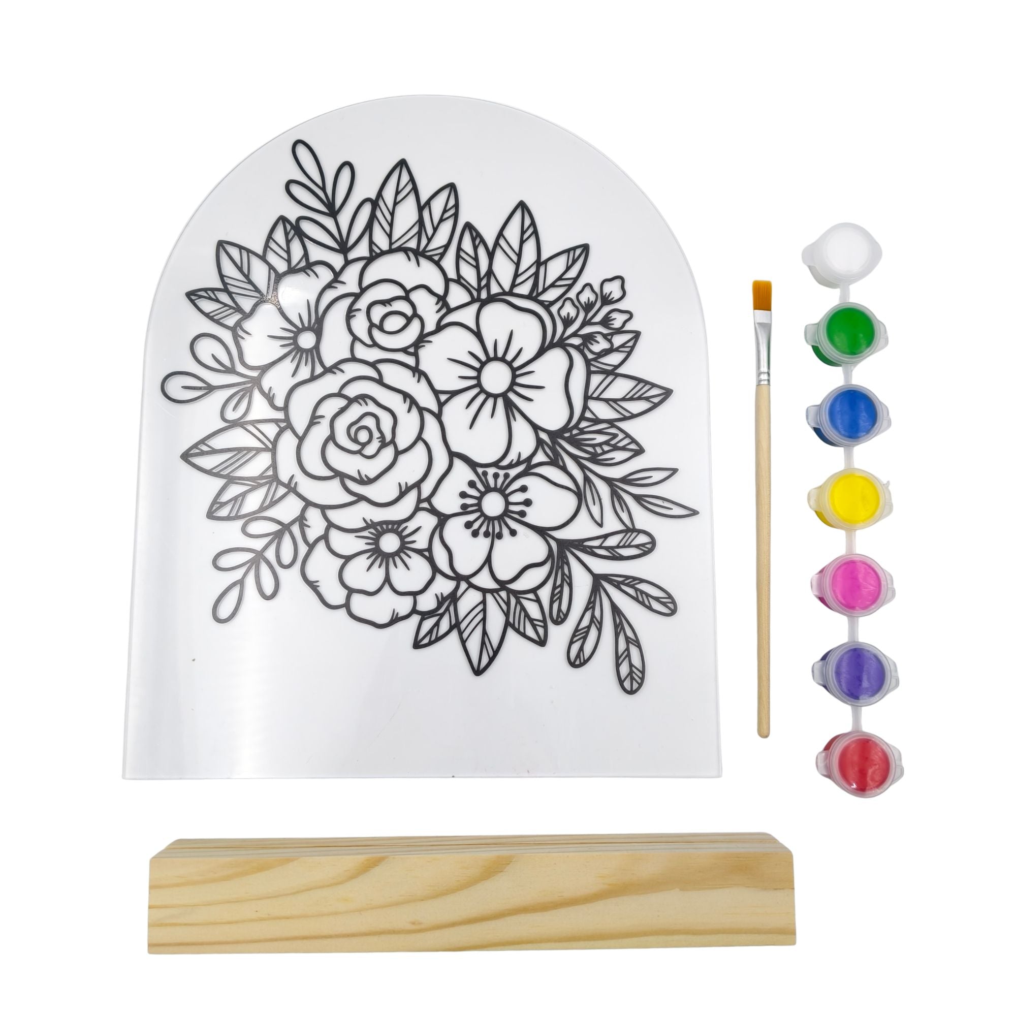DIY Acrylic Arch Stand Kit 20x25cm