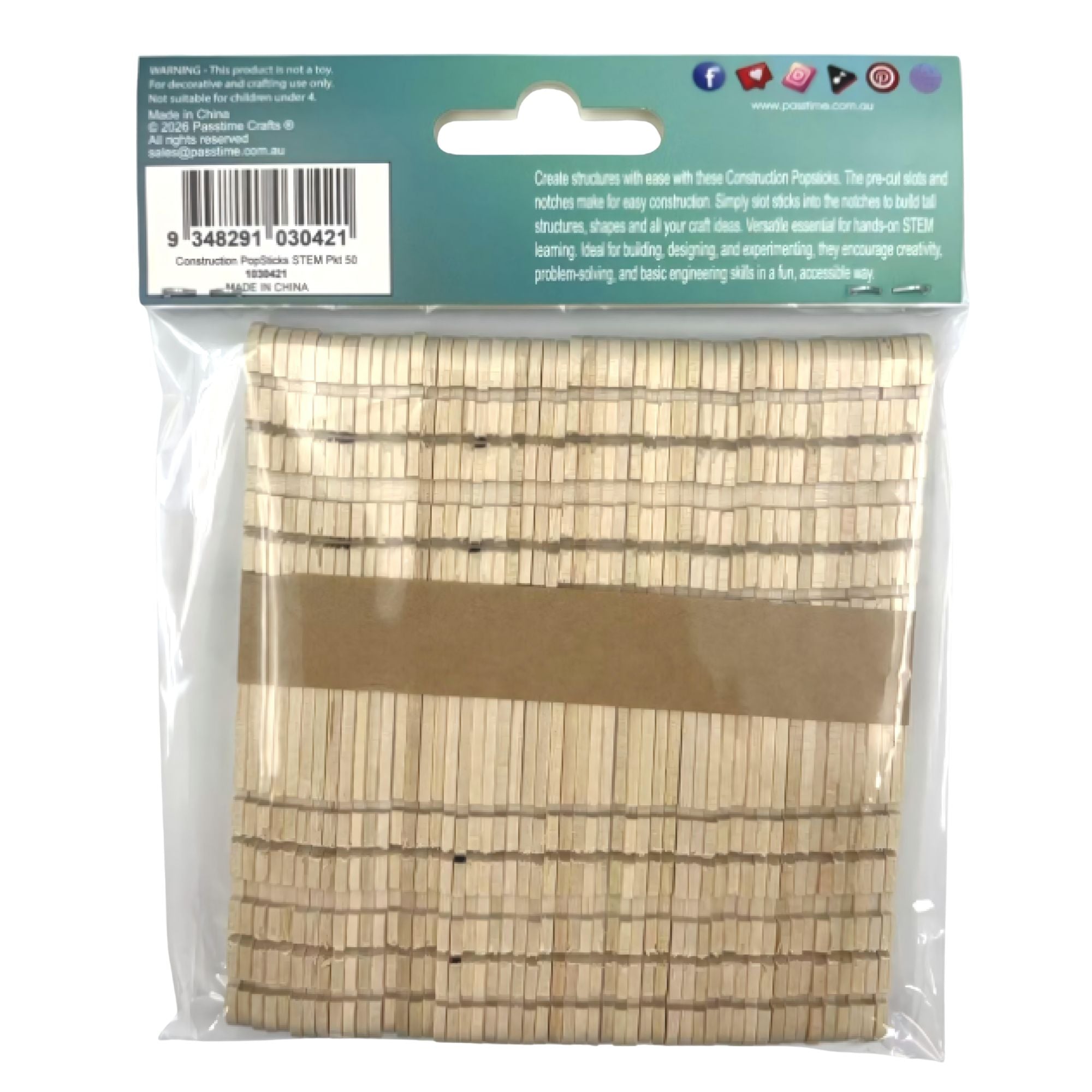 Construction popsticks