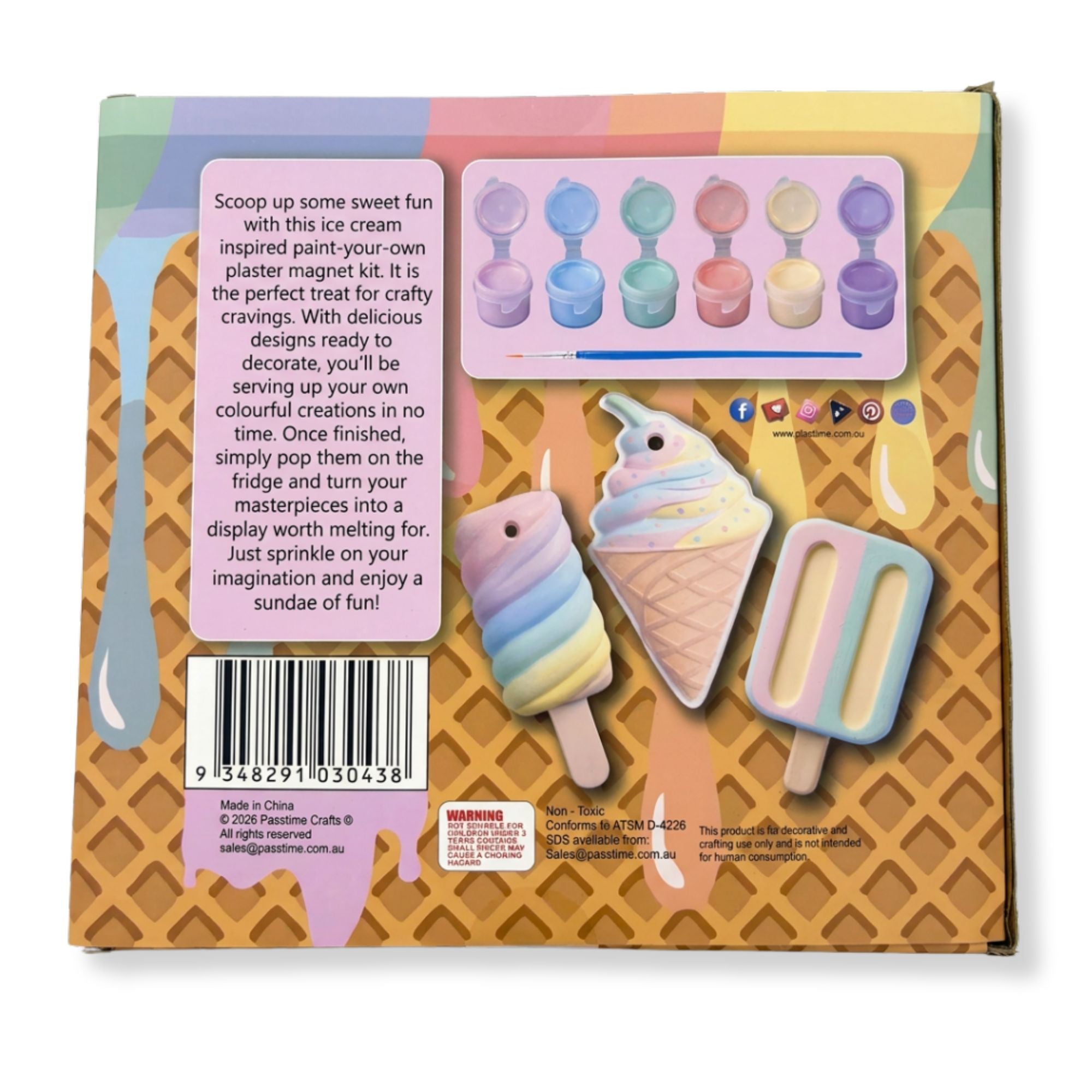 DIY Plaster Magnets Kit