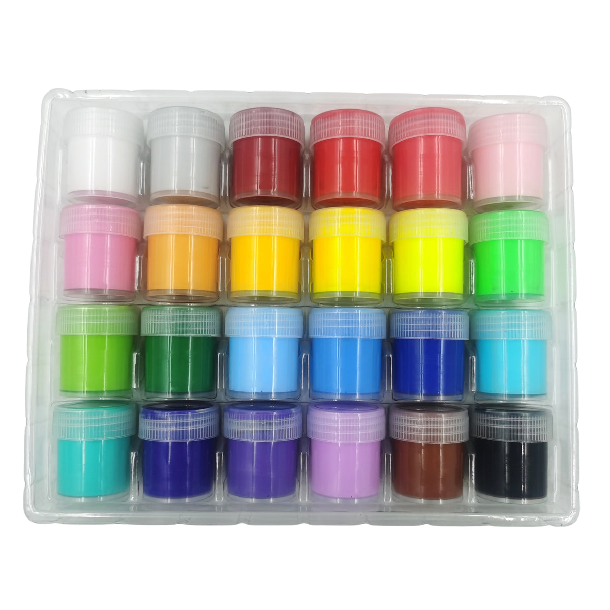 Acrylic Paint Pots Pack of 24