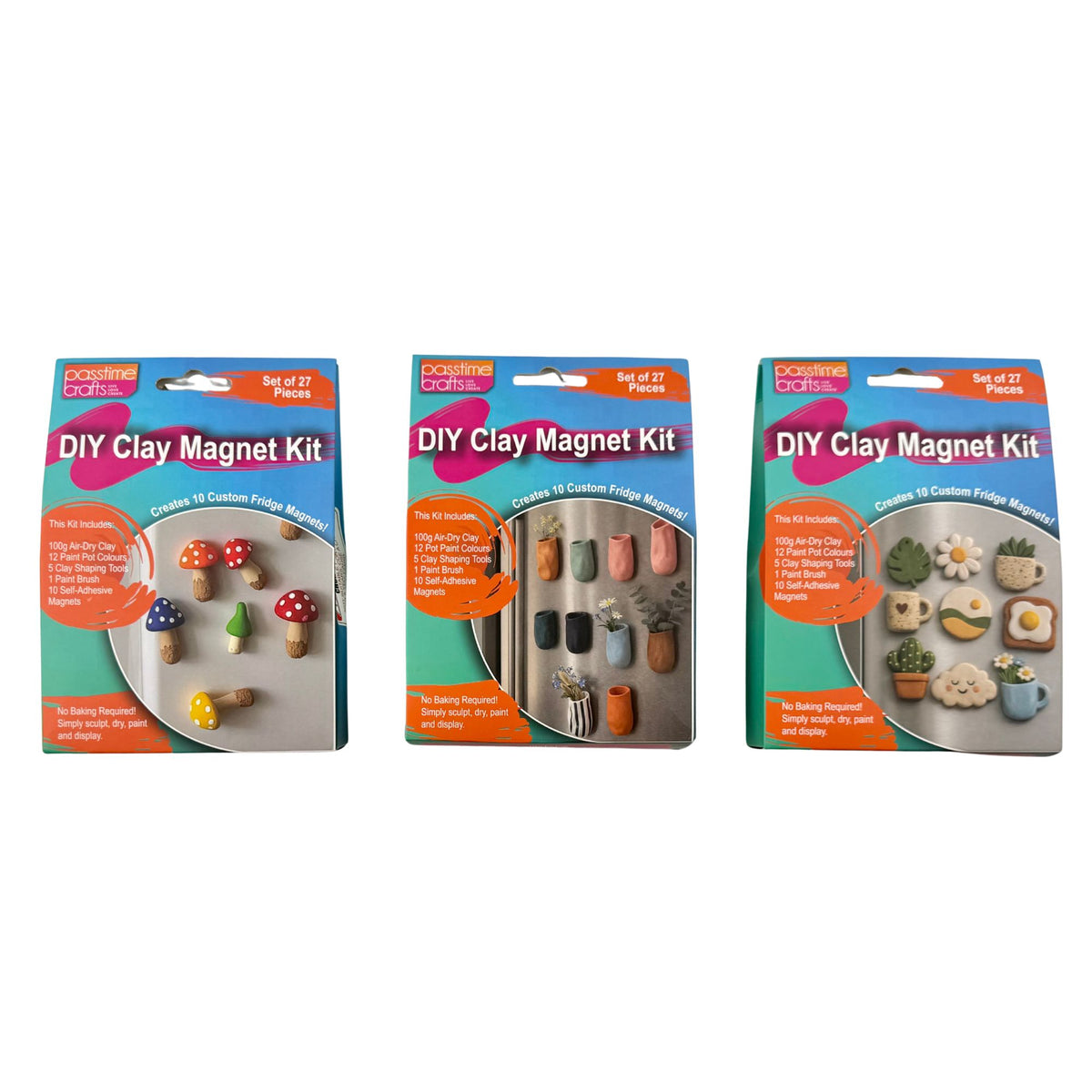 Clay Magnets DIY Craft Kit