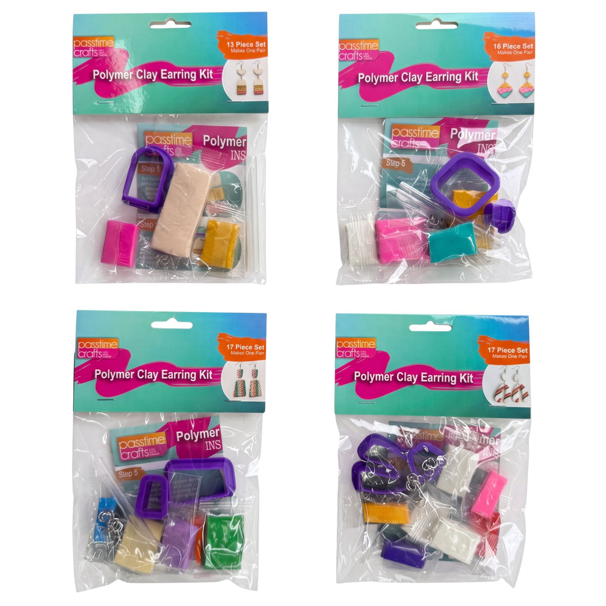 Polymer Clay Earring DIY Kit