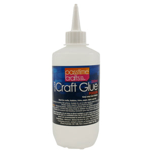 Passtime Craft Glue Clear 225ml New Formula