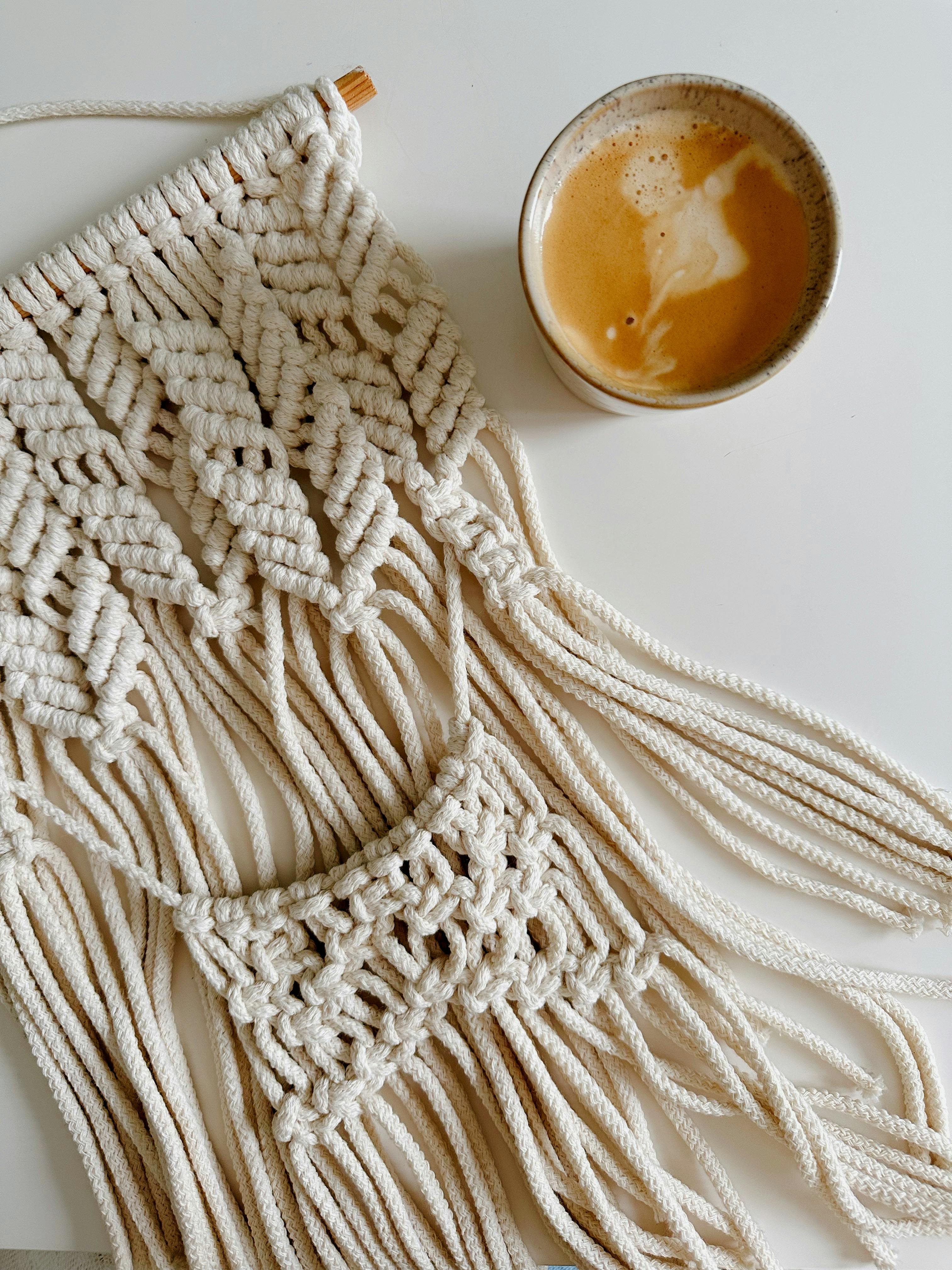 Macrame Cord 340g 72m - 4mm Natural