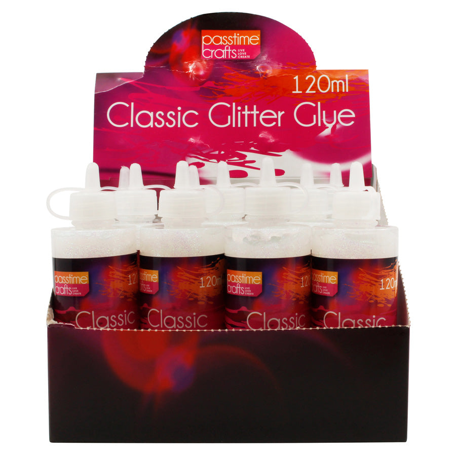 Premium Glitter Glue 120ml Iridescence