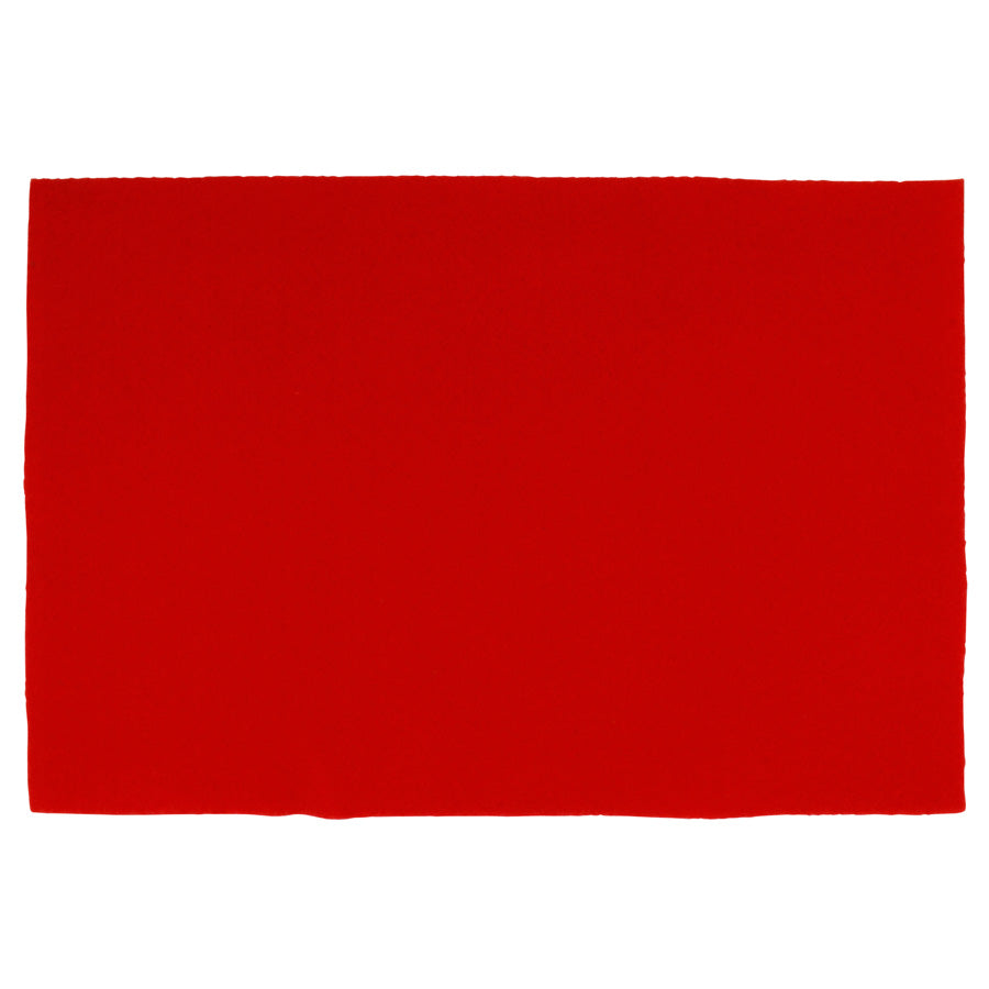 Premium Felt A2 Sheet 42x59cm Red