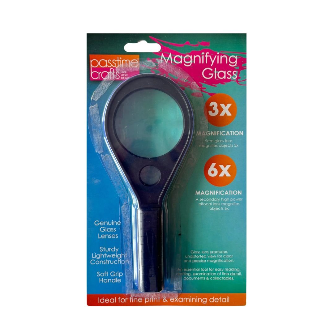 Magnifying Glass 3x/6x Bifocal