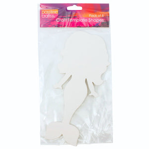 Paper Template Shapes Mermaid Pkt 8