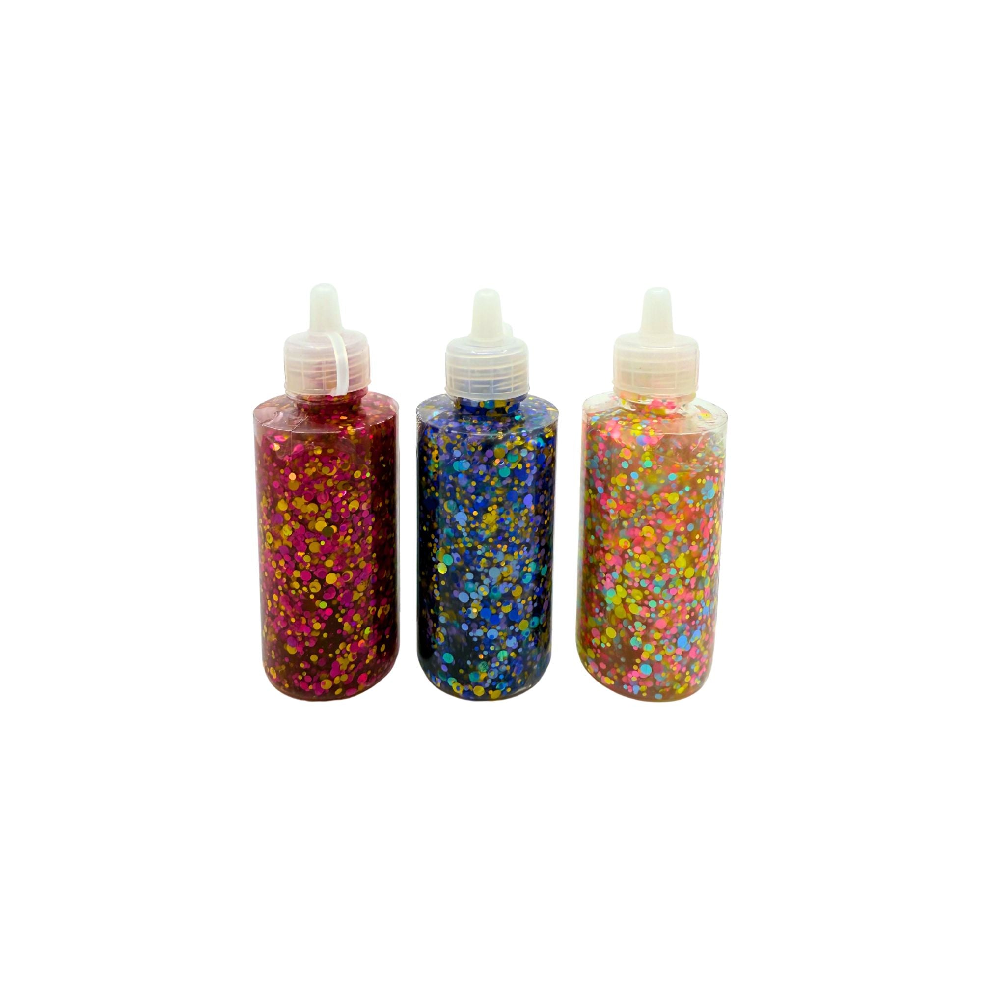 Mixed Flake Glitter Glue 90ml