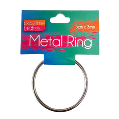Metal Project Ring 5cmx3mm