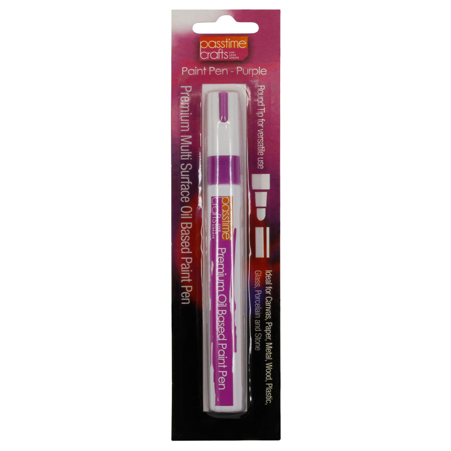 Paint Pen M/Surface Oil Base Purple-P