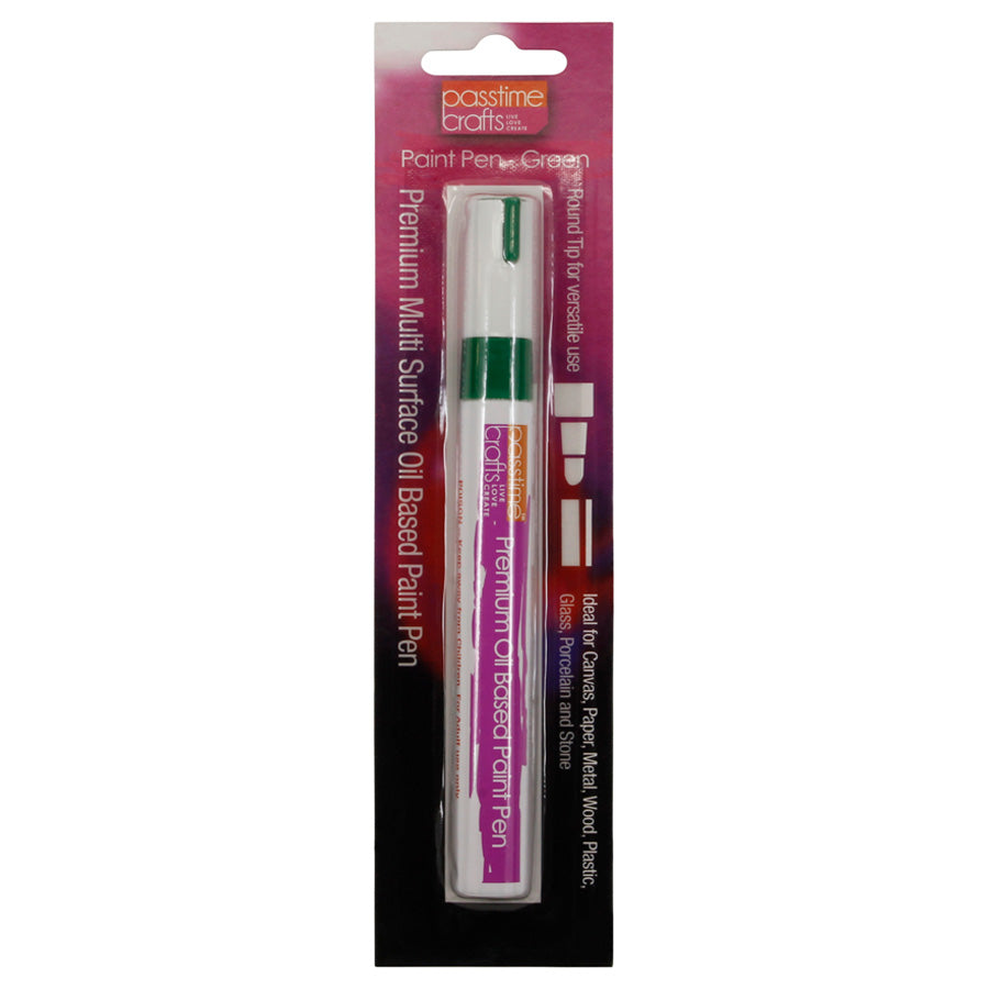 Paint Pen M/Surface Oil Base Green-P