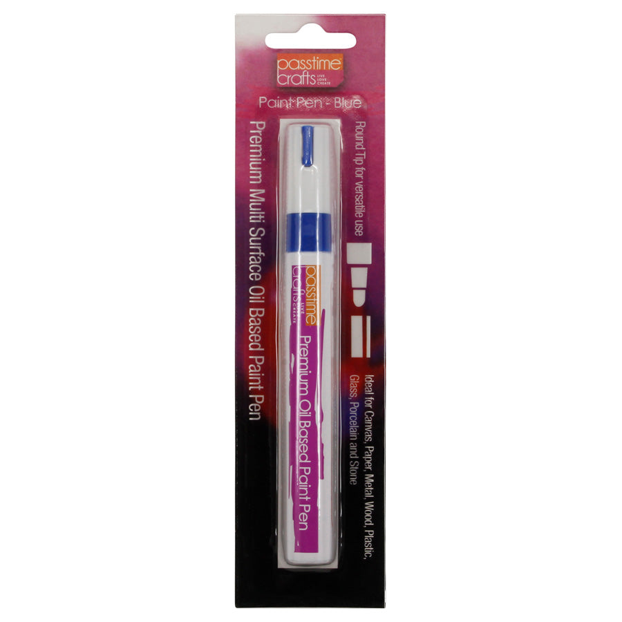 Paint Pen M/Surface Oil Base Blue-P