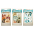 Luxury Paper Flowers Pkt 12/6-P