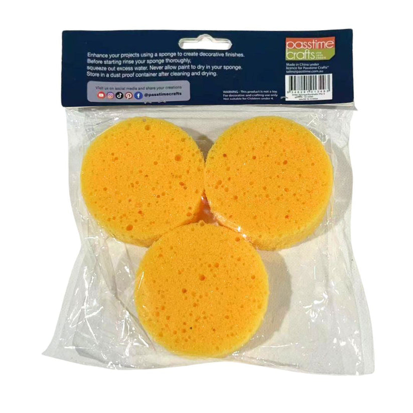 Round Stipple Sponges – Passtime Crafts