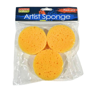 Artist Sponge/Synthetic Pkt 3