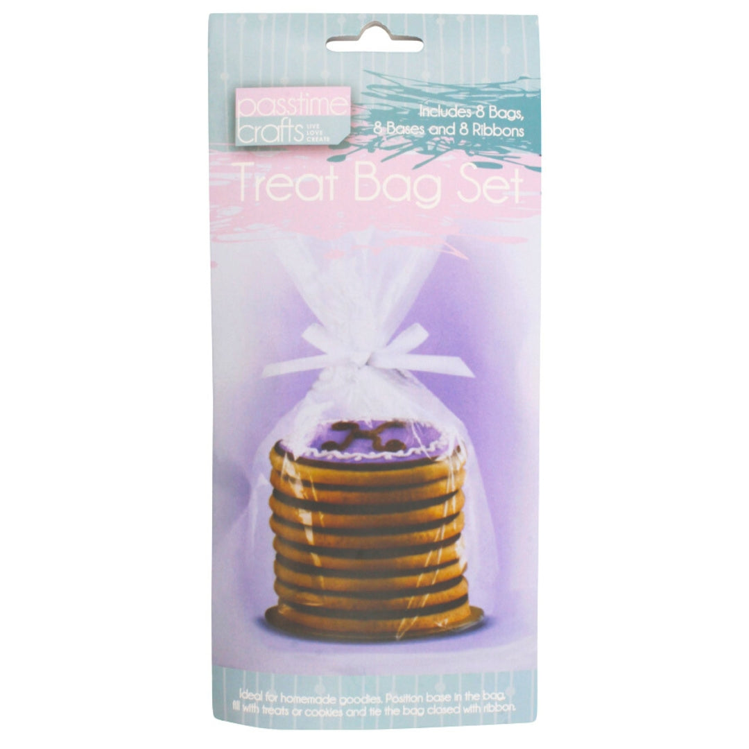 Treat Favor Kit 8xBag/8xBases/8xRibbon