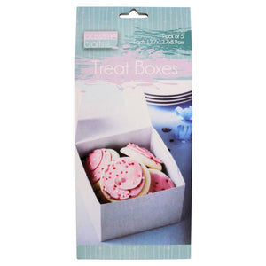 Treat Boxes White Pkt 5