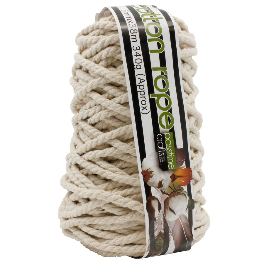 Cotton Rope Spool 340g 4mmx72m
