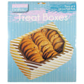 Treat Boxes Printed Lge Pkt 3-D