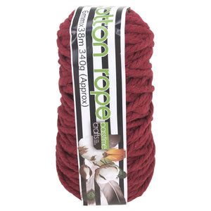 Cotton/R/Col Rope 6mmx38m-Earth-D