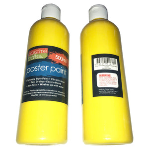 Poster Paint 500ml (Tempera Style)-Yellow