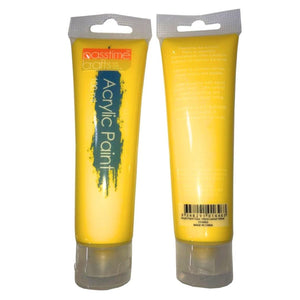 Acrylic Paint Tube 100ml-Lemon Yellow