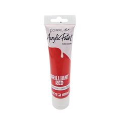 Acrylic Paint 100ml - Brilliant Red