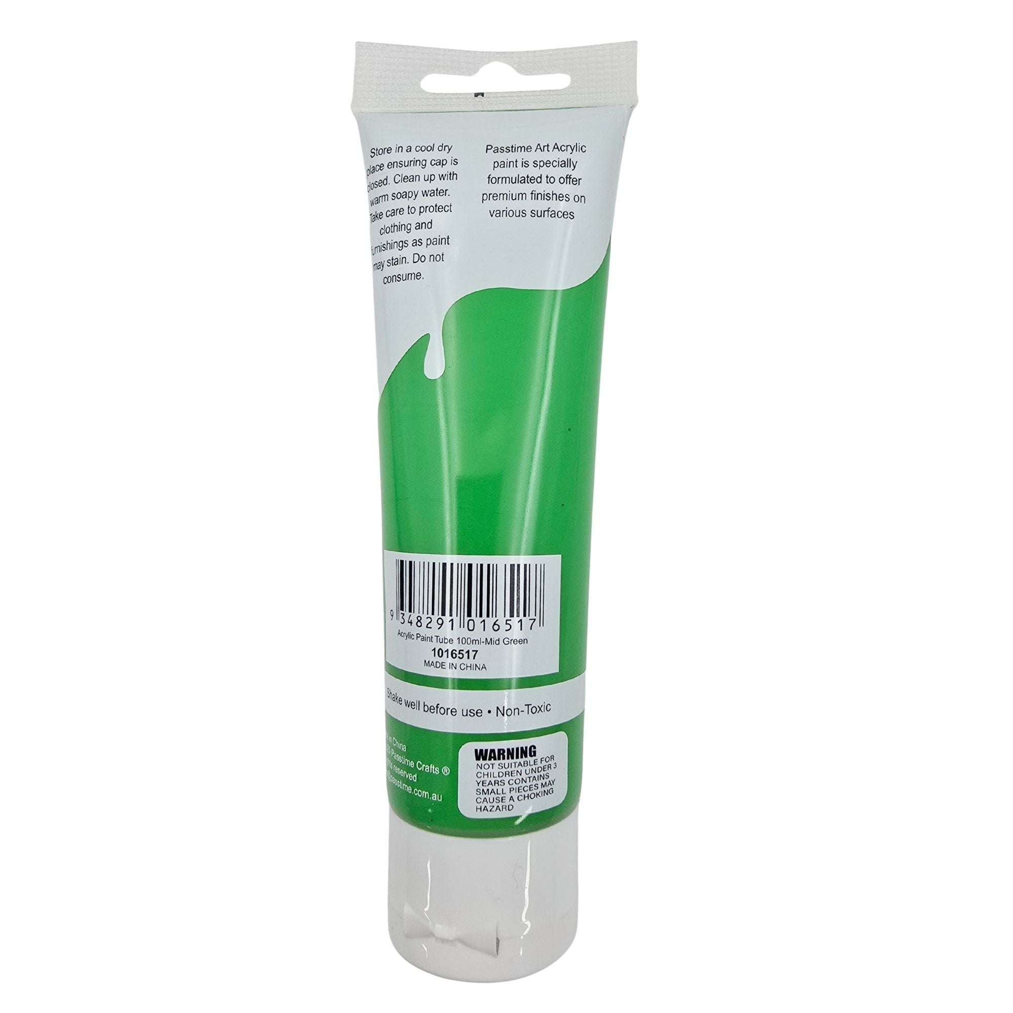 Acrylic Paint 100ml - Mid Green