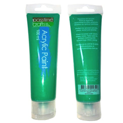 Acrylic Paint Tube 100ml-Mid Green