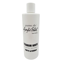 Acrylic Paint 500ml - Titanium White