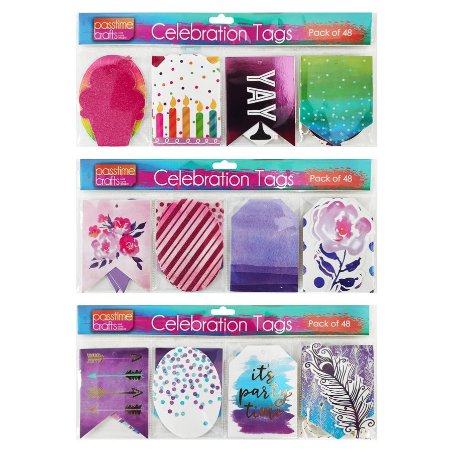 Tags Jumbo Pack 48 Multi Theme Sets-P