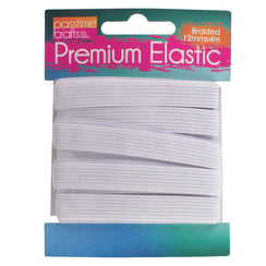 Elastic Braided White 12mmx4m